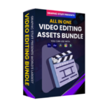 Video editing assets for YouTubers